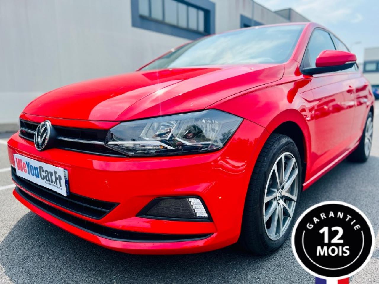 VOLKSWAGEN-POLO-TSI 95 Lounge CarPlay Garantie 12 Mois